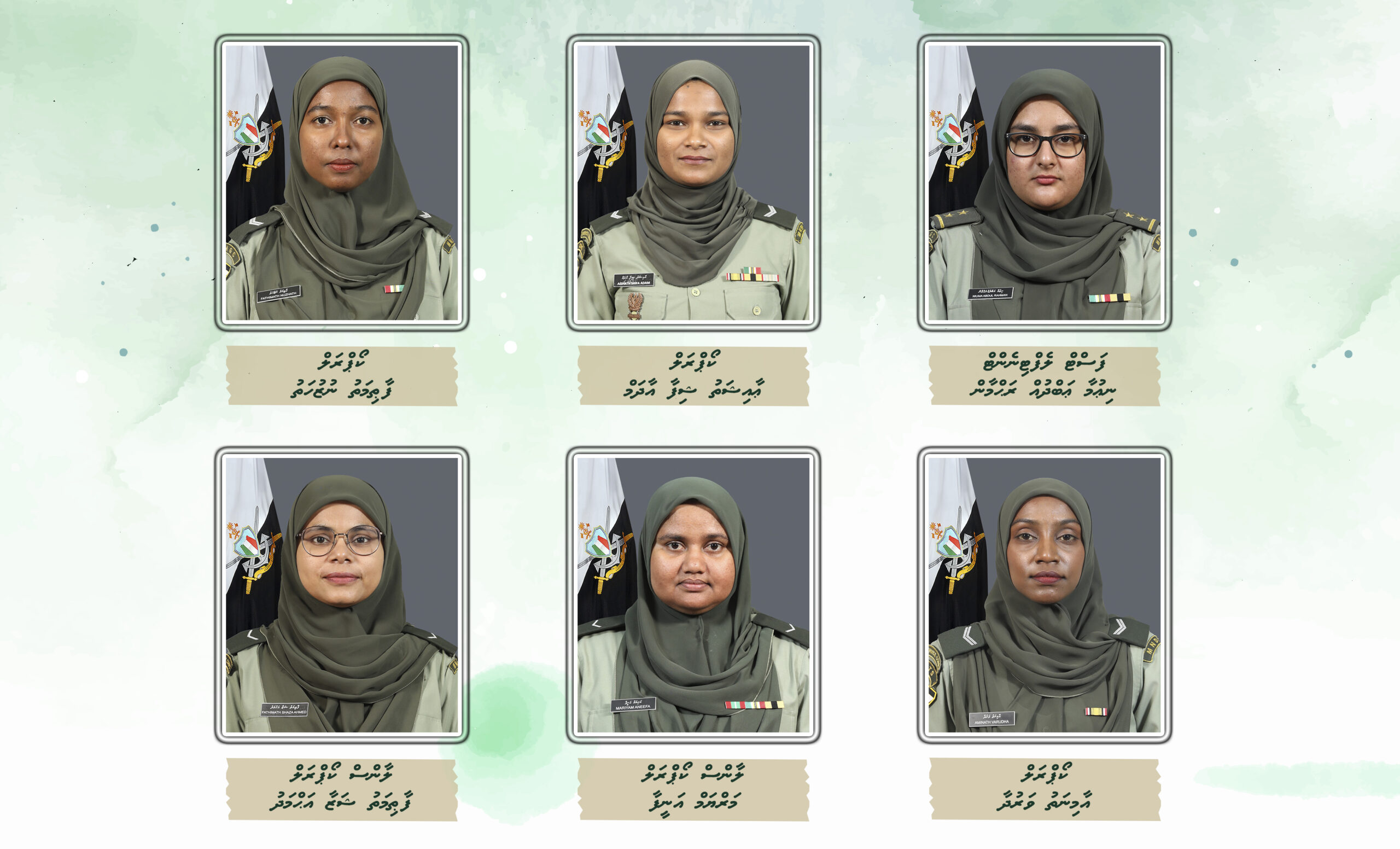 ކަނޑުމަތީގެ ބިރުވެރިކަމުގެ ތެރެއިން އަންހެން މުދައްރިބުން ދެއްކި އާދަޔާޚިލާފު ހިތްވަރު